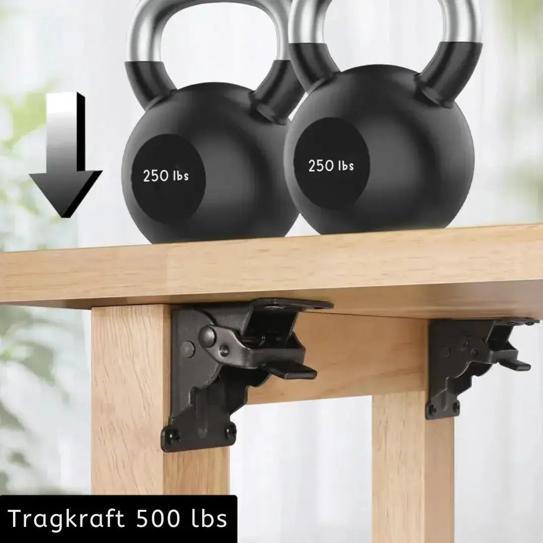 Folding Bracket Heavy-Duty Steel Self-Locking 90 Degree