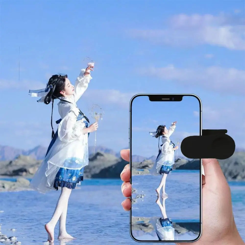 Smartphone Mirror Clip-On Optical Glass Universal Fit