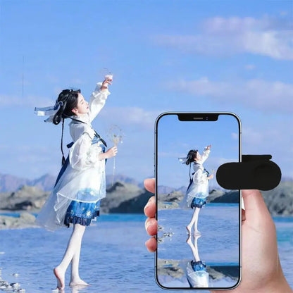 Smartphone Mirror Clip-On Optical Glass Universal Fit