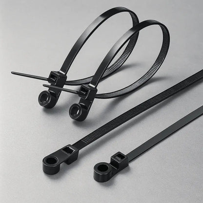 Cable Ties Self-Locking Screw-Mount 100 Pack