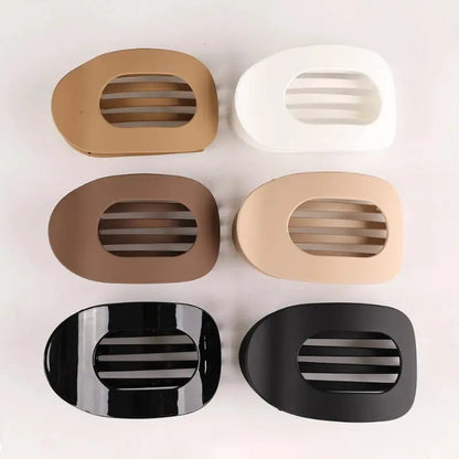 Hair Clips Large Curved Oval Secure Hold