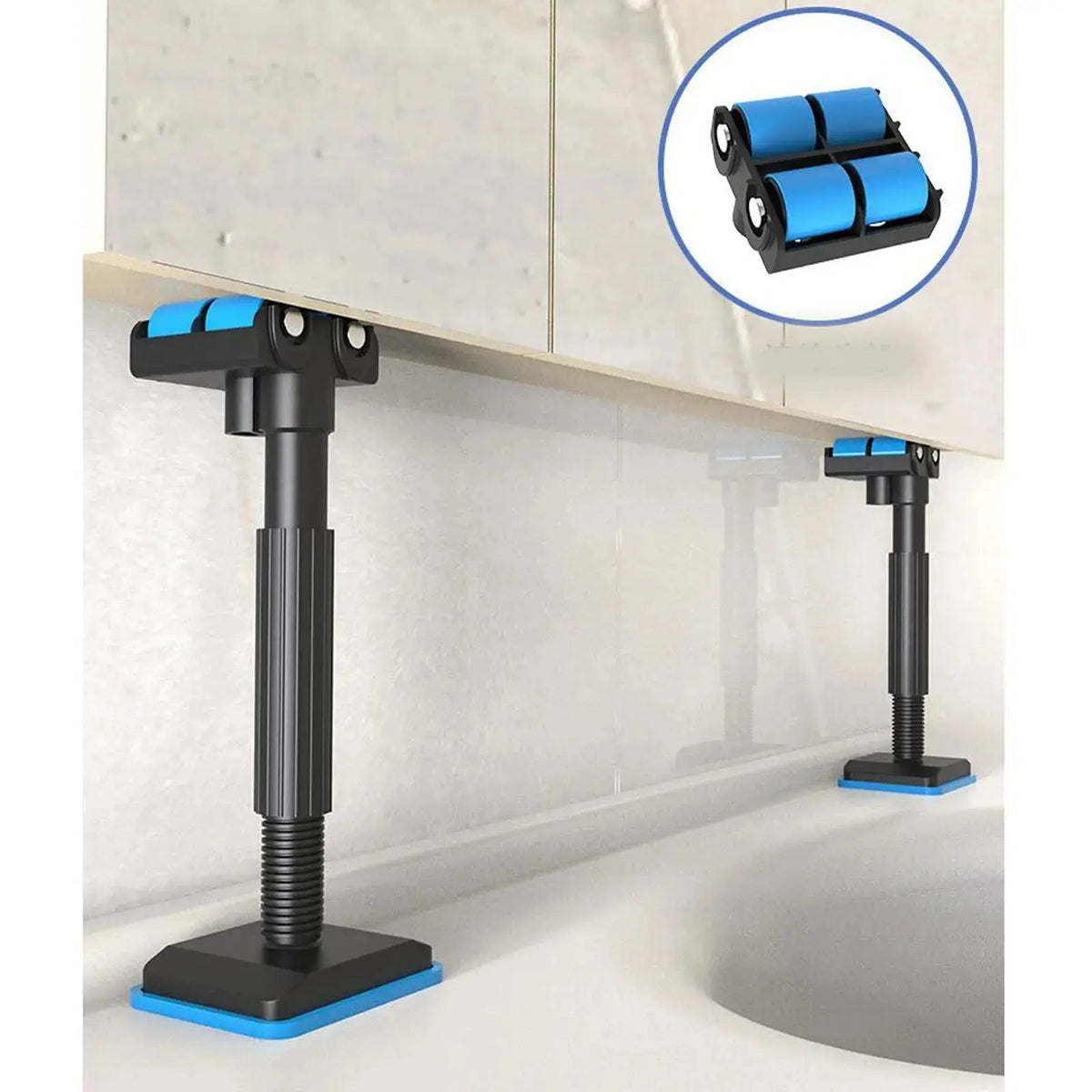 Cabinet Lifting Rails Set of 2 882 Lb Capacity