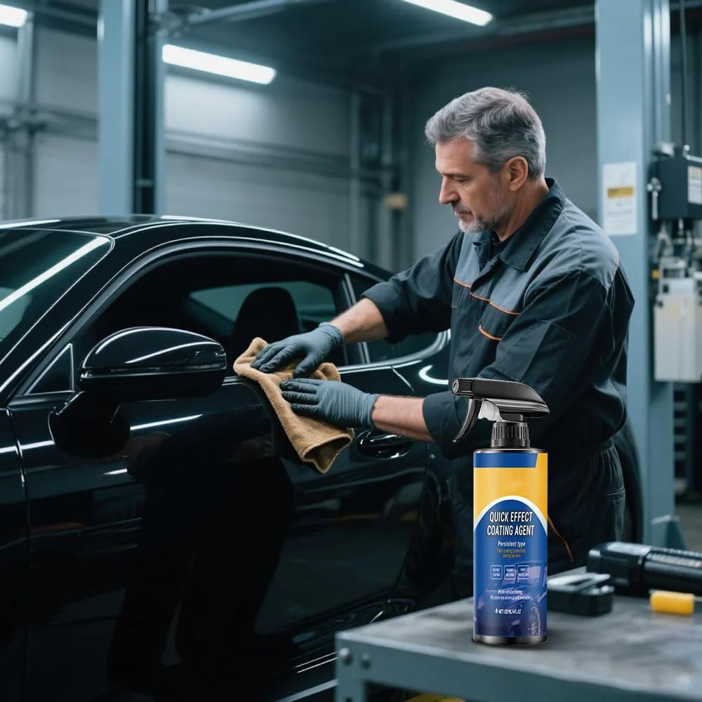 Car Paint Sealant Spray-On Hydrophobic Nano-Ceramic 3-Month Protection