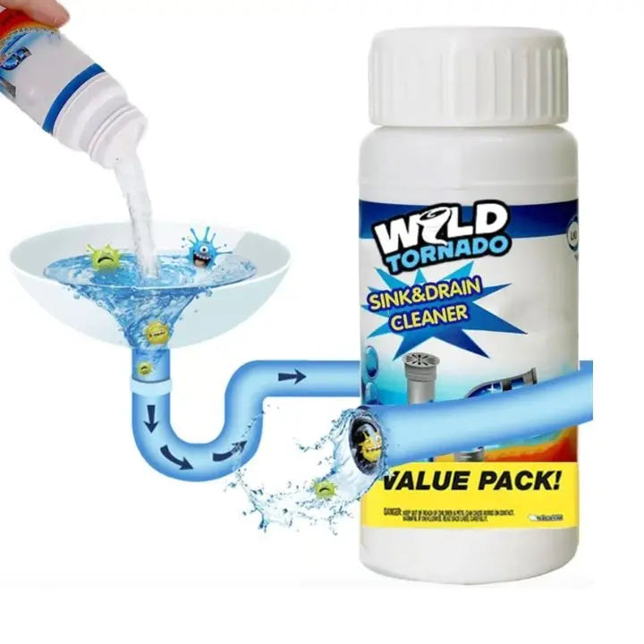 Drain Cleaner Concentrated Non-Corrosive & Septic-Safe