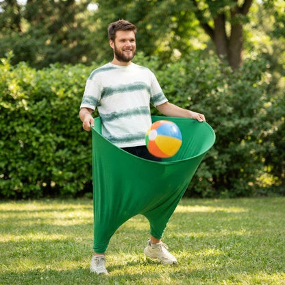 Ball Catching Game Oversized Pants & Foam Balls