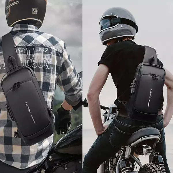 Backpack Cut-Resistant & RFID-Protected USB Charging Port