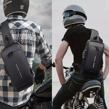 Backpack Cut-Resistant & RFID-Protected USB Charging Port