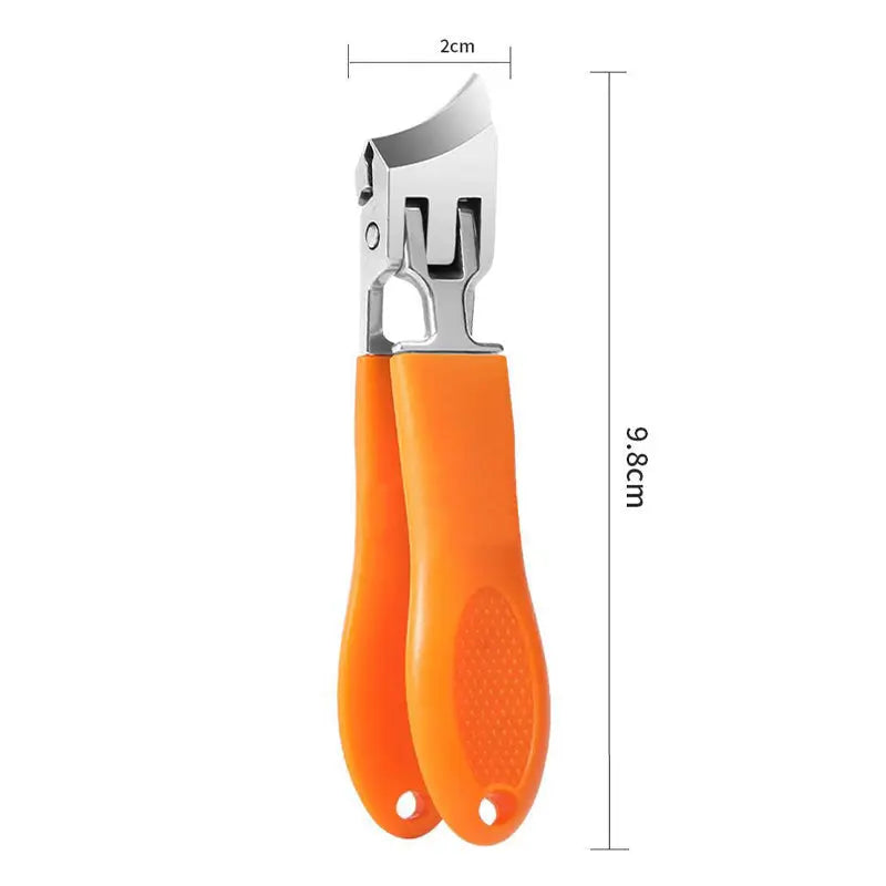 Nail Clipper Heavy-Duty Stainless Steel Splash Guard