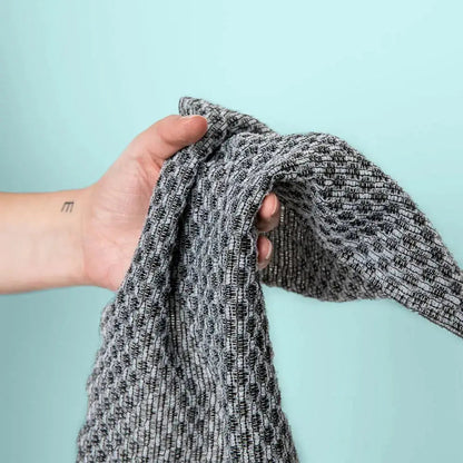 Exfoliating Bath Towel Dual-Texture Bamboo Charcoal & Silver Ions Extra-Long
